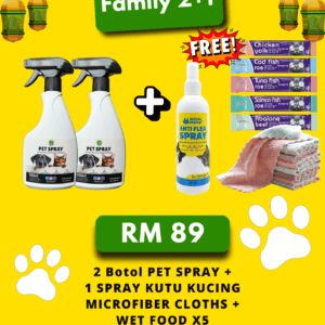 Pakej Family 2+ 1 Kutu Kucing 89